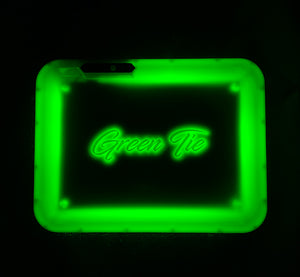 Green Tie Signature Glow Tray