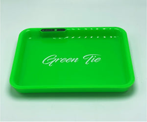 Green Tie Signature Glow Tray